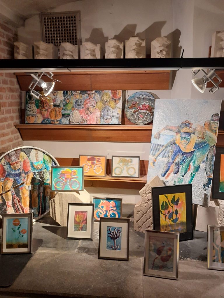 De kunstwerken van Sandra